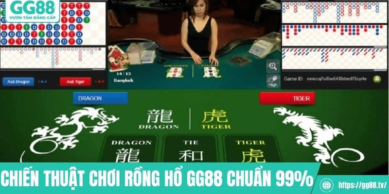 Chiến thuật chơi rồng hổ GG88 chuẩn 99%